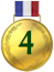 UCH 4th Place Medal